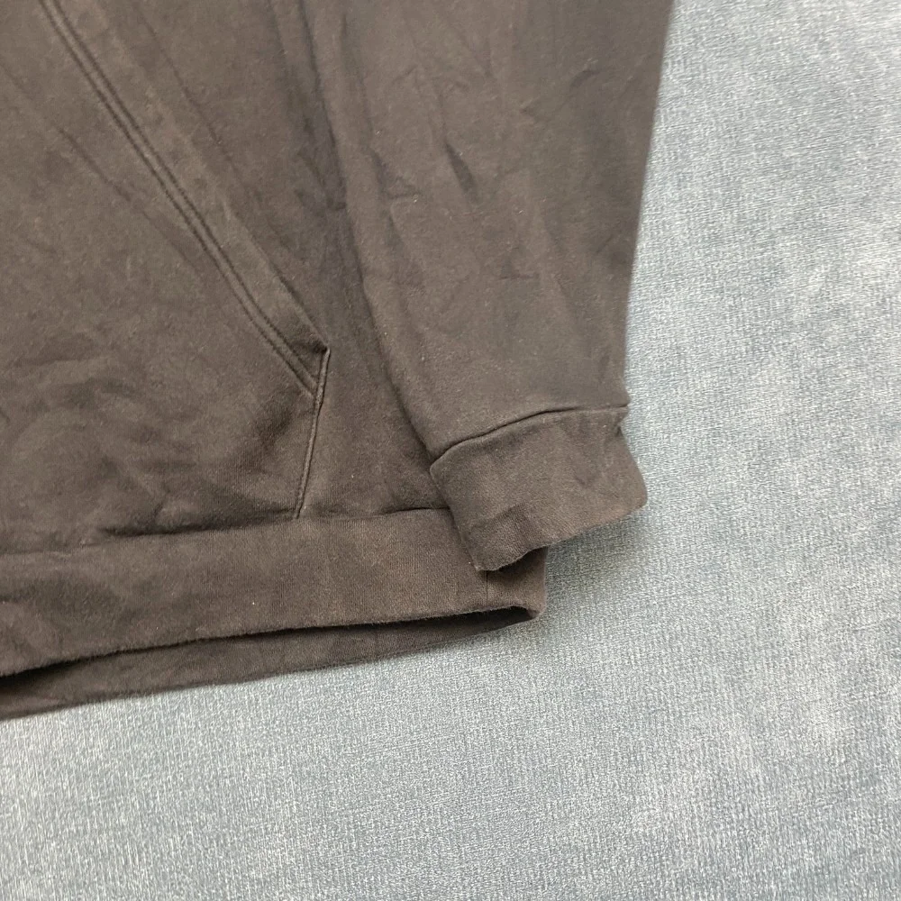 Adidas Best Buy Hoodie Mens 2XL Black Fleece Lined Drawstring Kangaroo Pockets